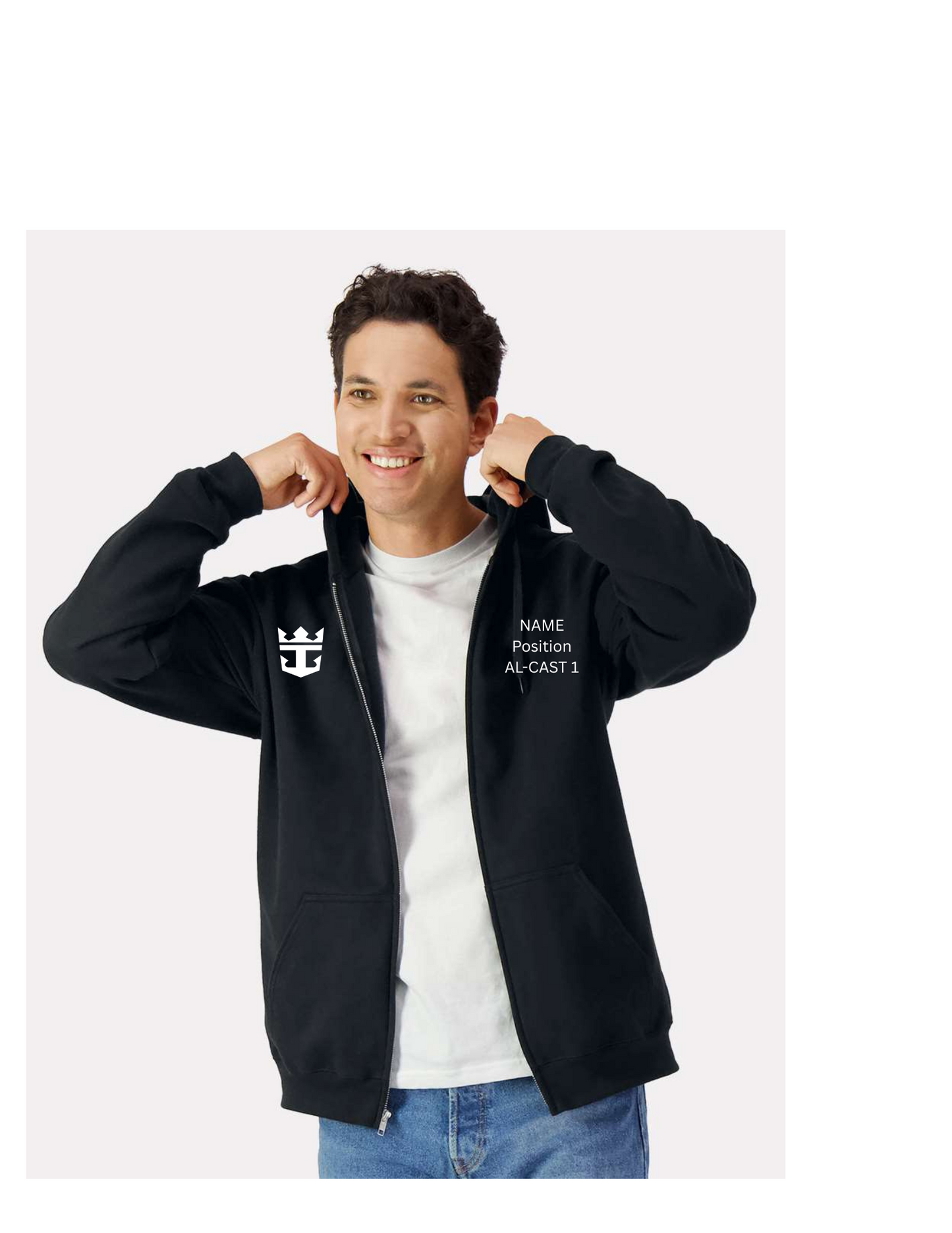 AQUA 80 T00 Gildan - Softstyle® Full-Zip Hooded Sweatshirt - SF600