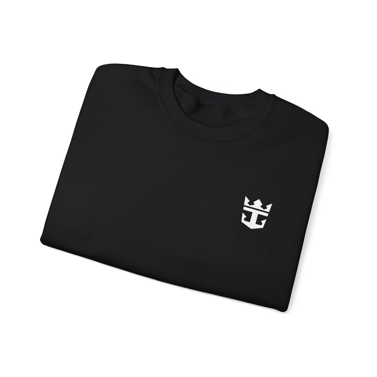 The BOOK Crewneck Sweatshirt Embroidered Front and Printed Back
