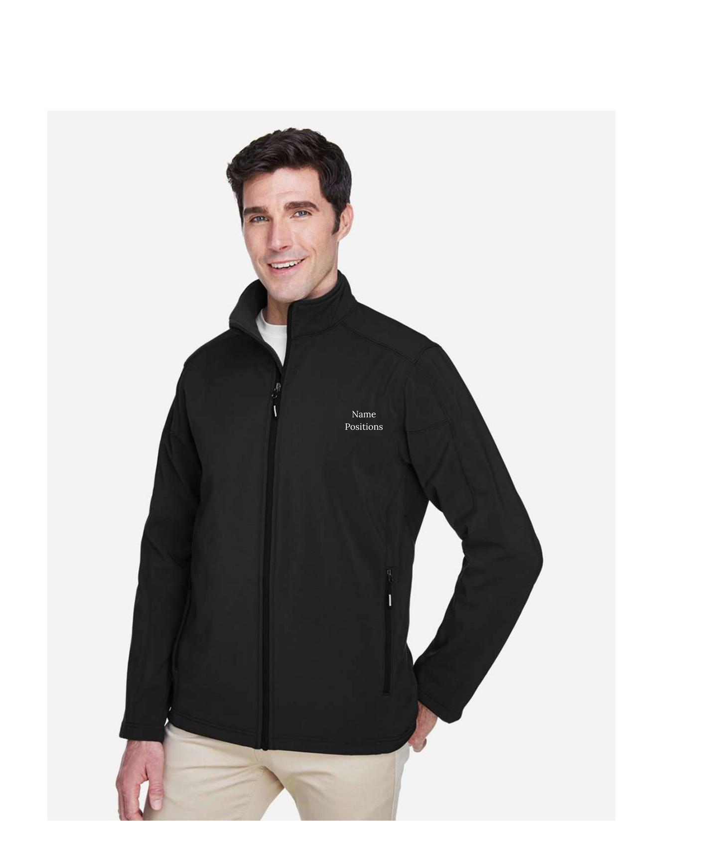 Men's Cruise Two-Layer Fleece Bonded Soft Shell Jacket