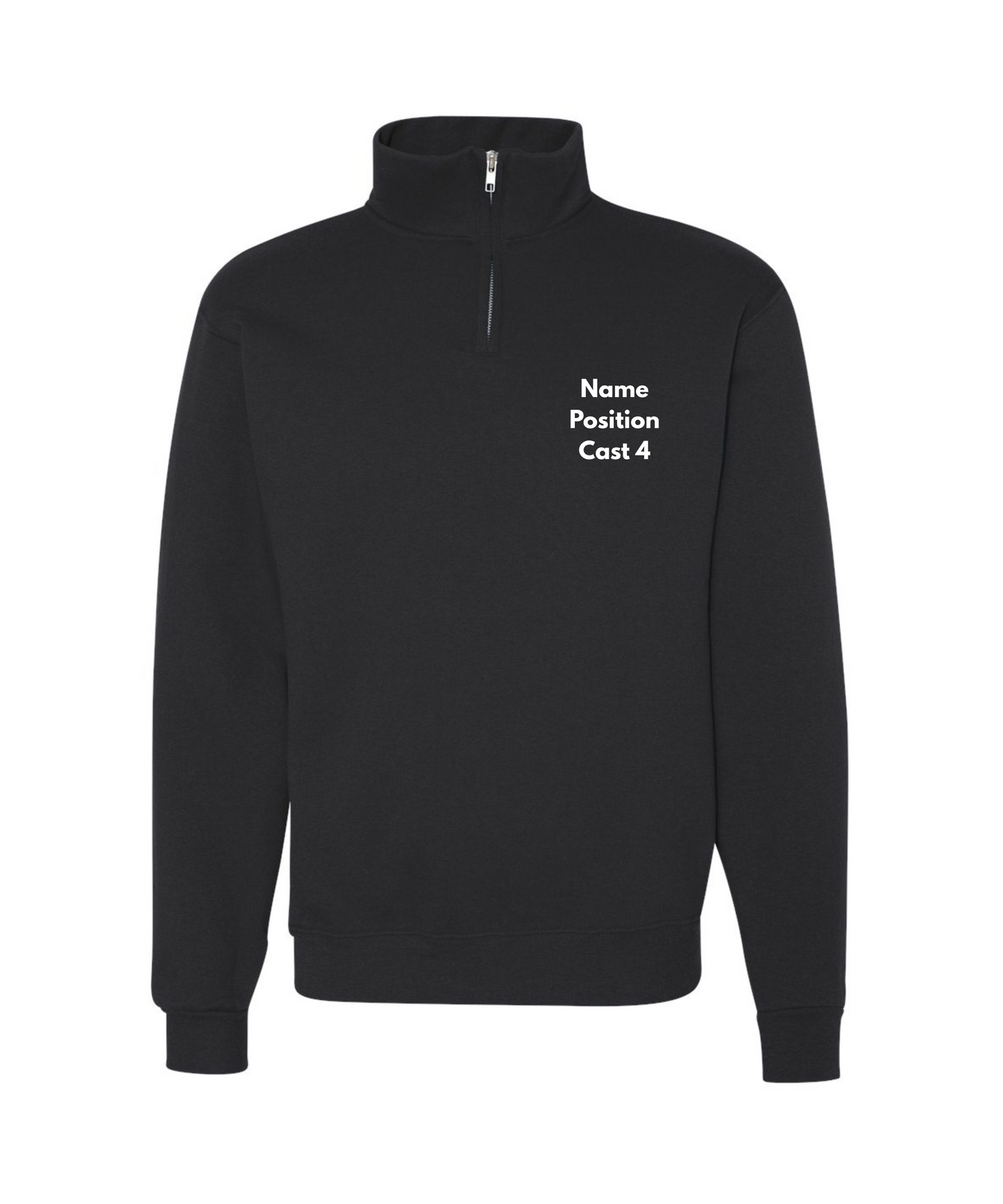 Aqua Action Cast 4 Quarter Zip Sweatshirt
