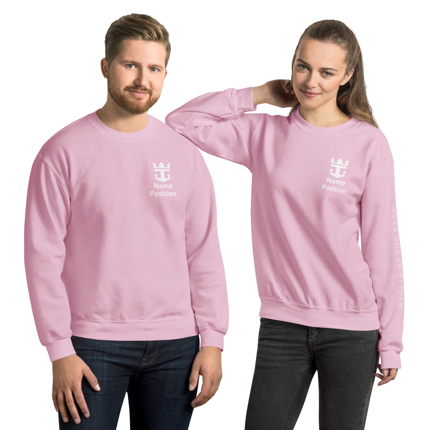 ALL IN Printed Unisex Sweatshirt- updated
