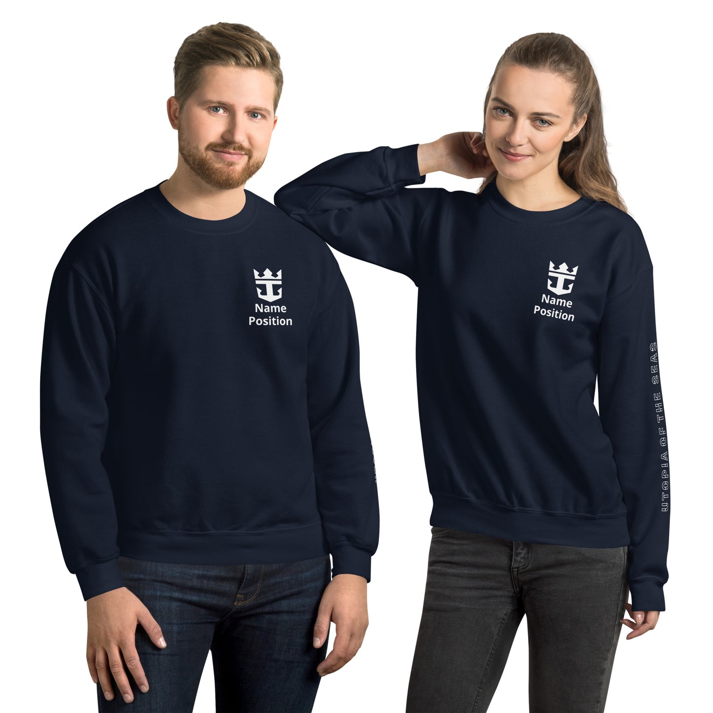 ALL IN Printed Unisex Sweatshirt- updated
