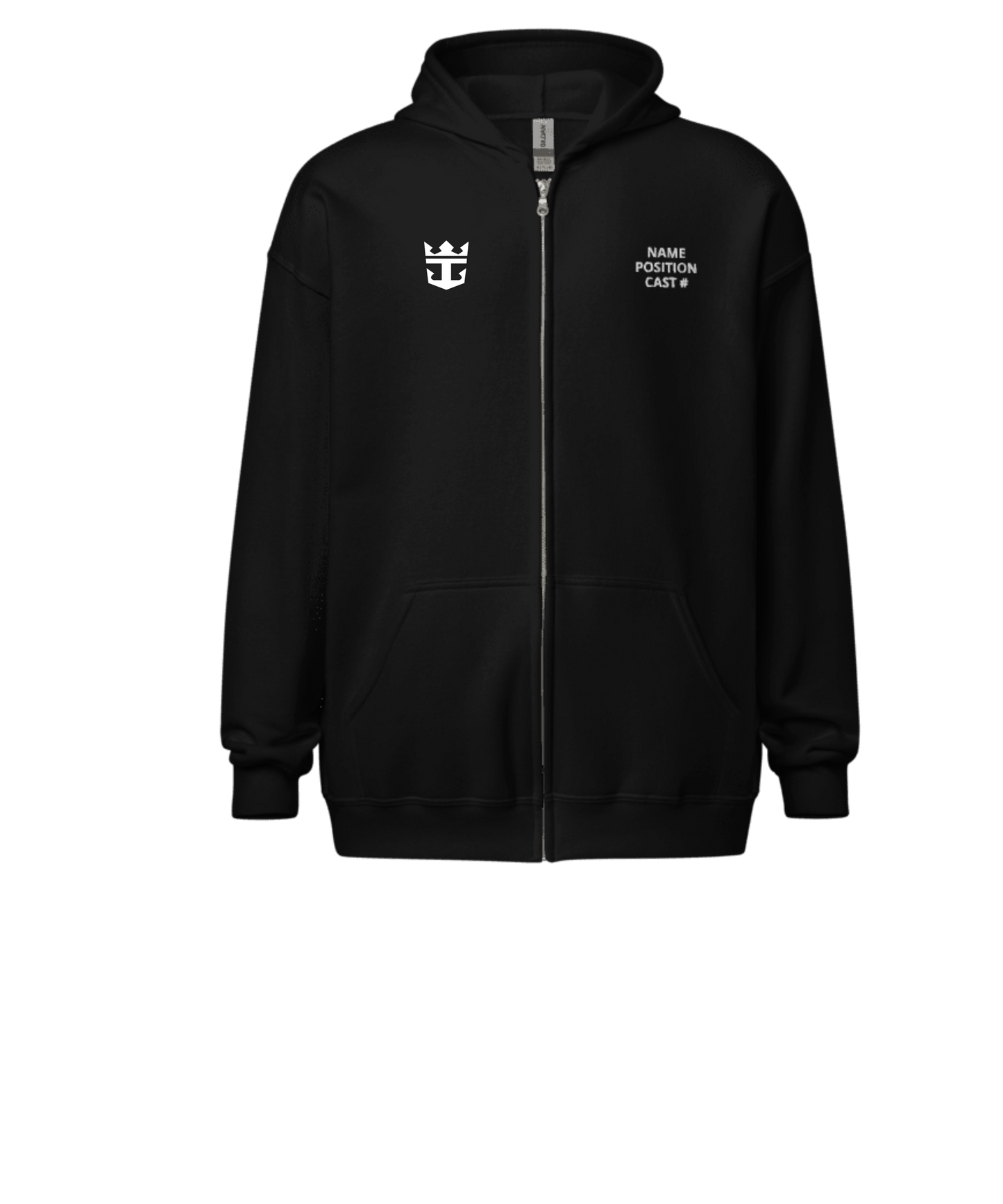 Unisex Heavy Blend Full Zip Hoodie Aqua 80 Too Cast 3