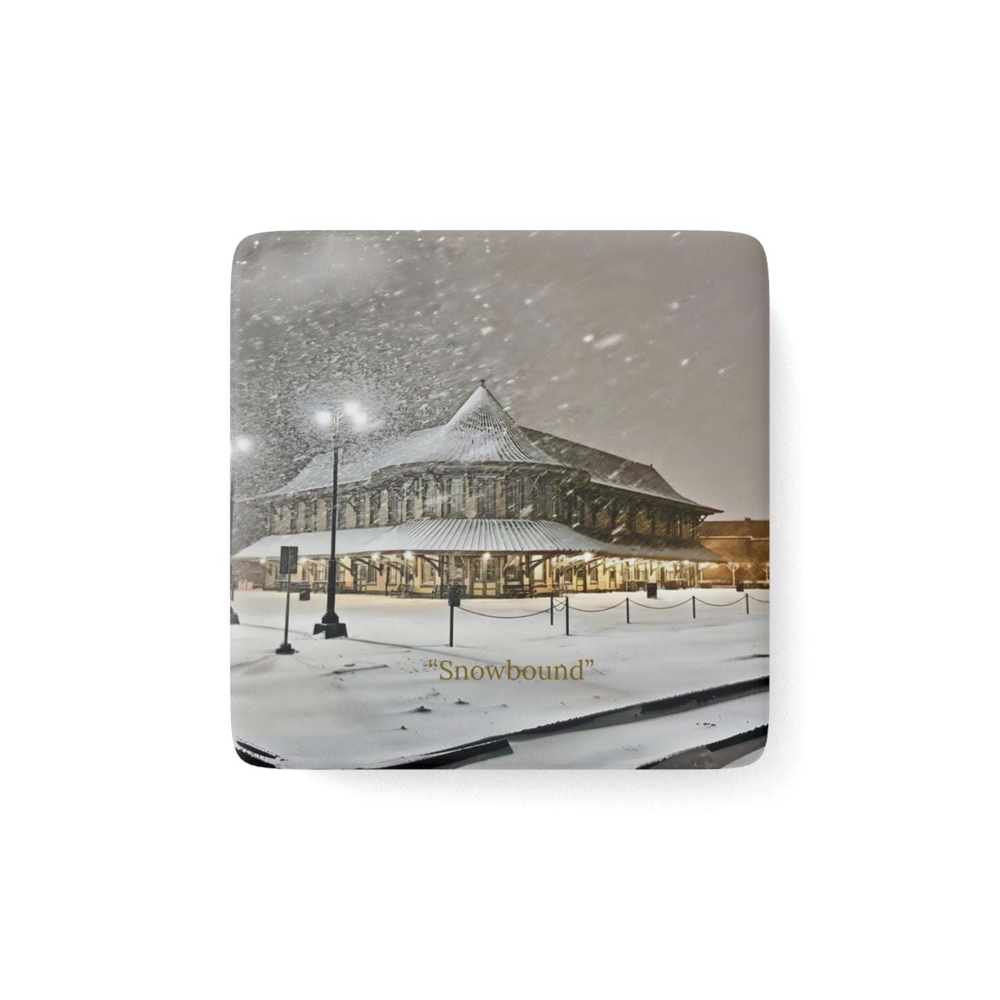 Porcelain Magnet, Square