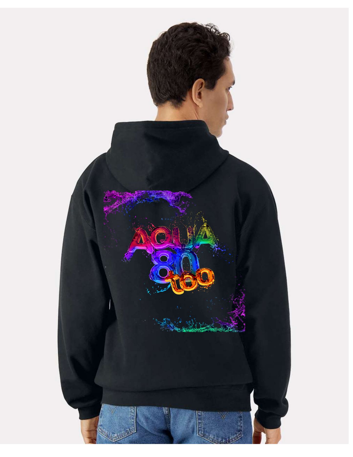 AQUA 80 T00 Gildan - Softstyle® Full-Zip Hooded Sweatshirt - SF600