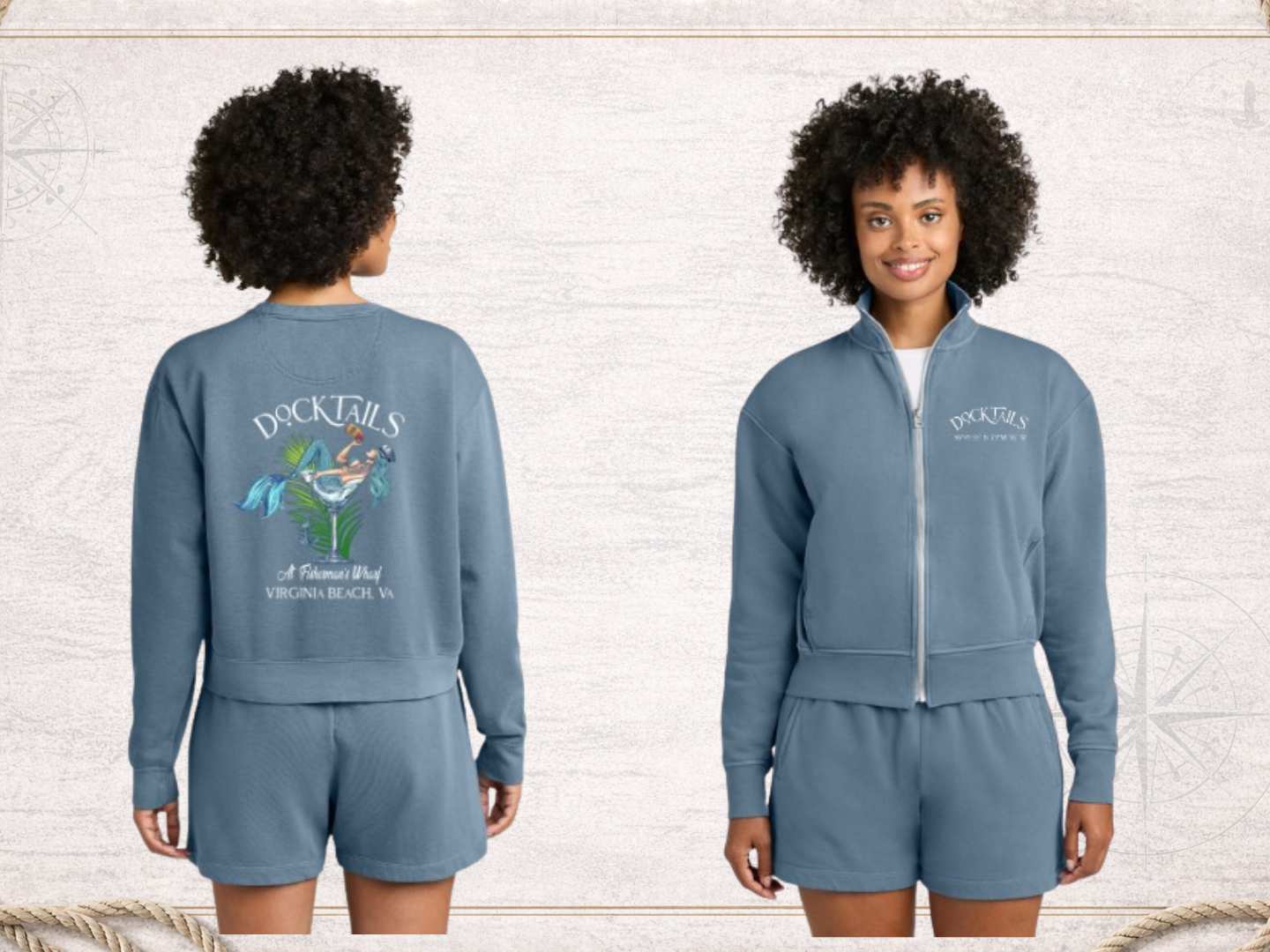 Comfort Colors® Women’s Mid-Length 1/4-Zip Sweatshirt