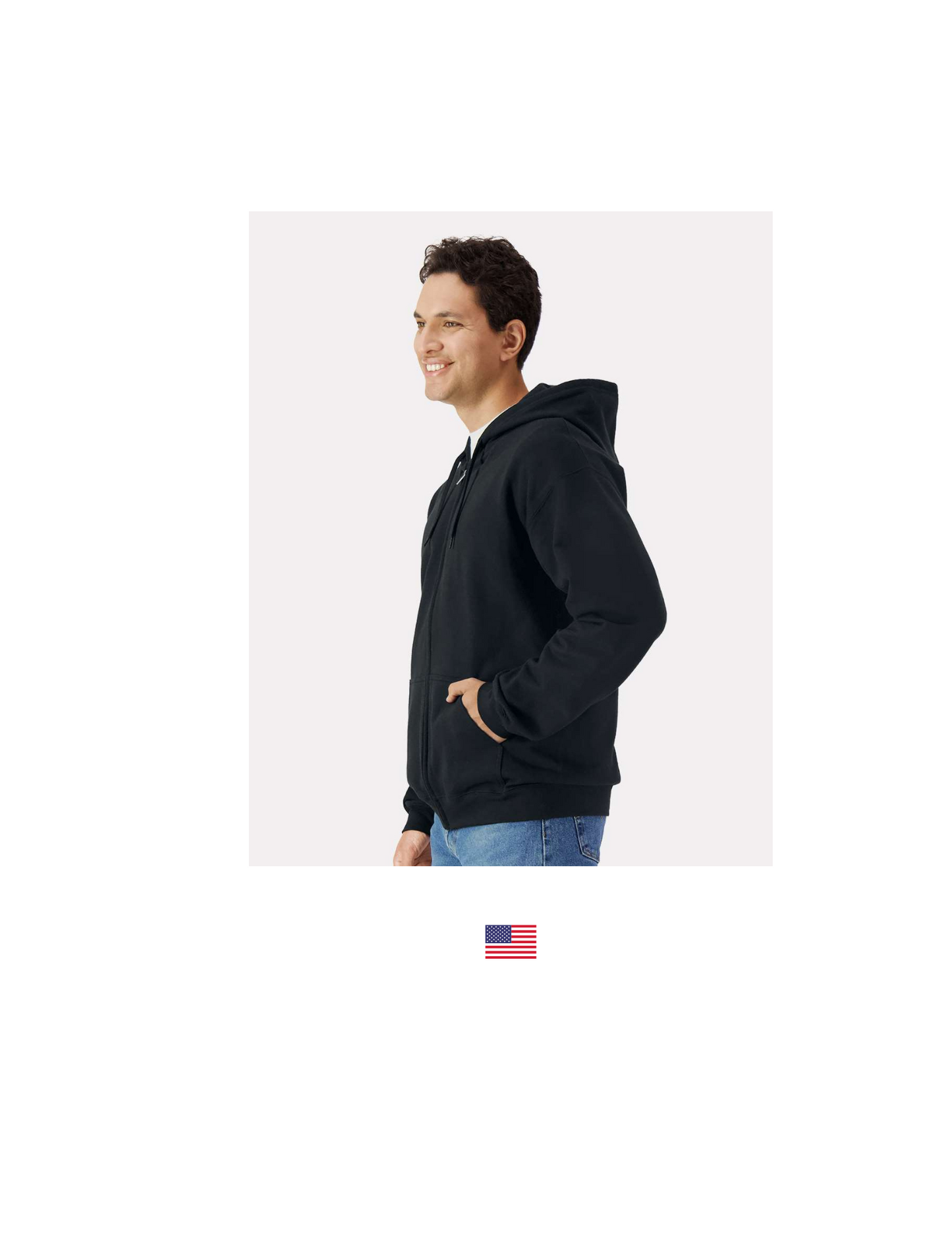 AQUA 80 T00 Gildan - Softstyle® Full-Zip Hooded Sweatshirt - SF600