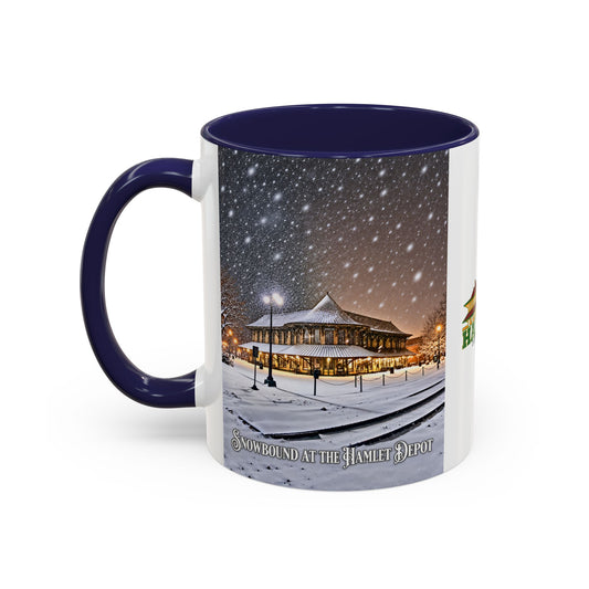 Snowbound at the Hamlet Depot Ceramic Mug