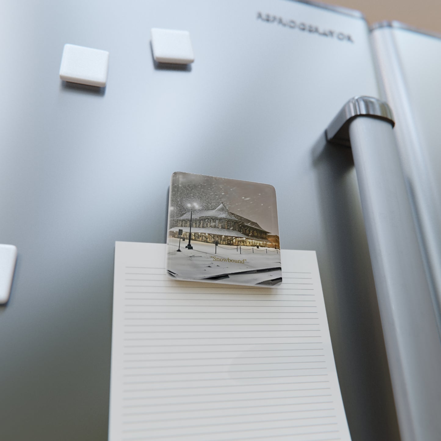 Porcelain Magnet, Square