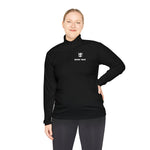 Unisex Quarter-Zip Pullover- ONE COLOR Printed front and back