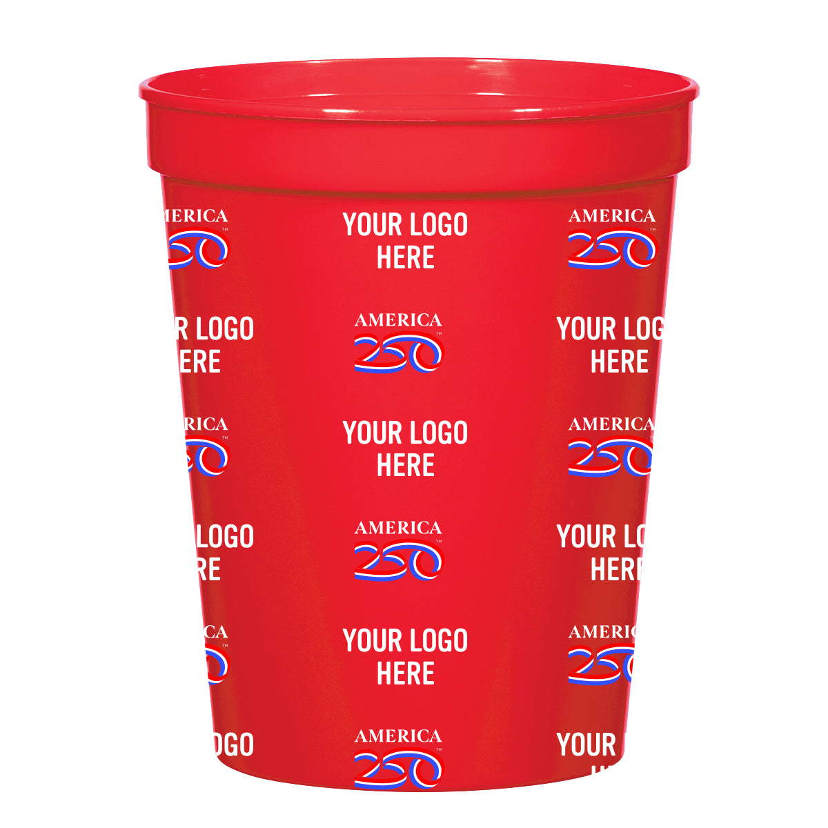 A250 America250™ 16 Oz. Full Color Big Game Stadium Cup