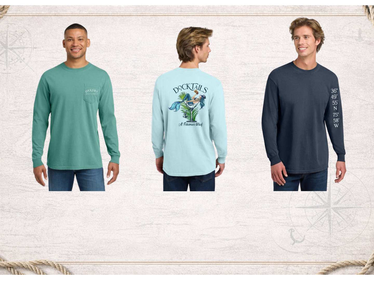 COMFORT COLORS ® Heavyweight Ring Spun Long Sleeve Pocket Tee.