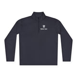 Unisex Quarter-Zip Pullover- ONE COLOR Printed front and back