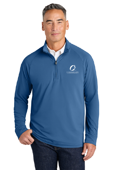Brooks Brothers® Luxe Performance 1/4-Zip (E CALIGARI)