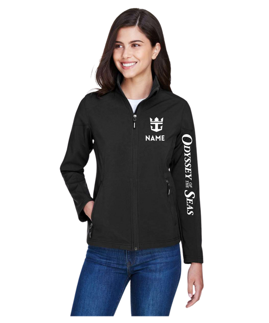 Women's Cruise Two-Layer Fleece Bonded Soft Shell Jacket