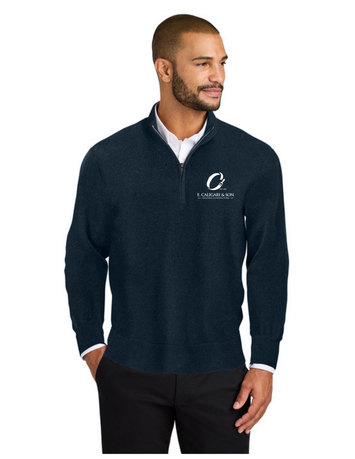 Port Authority® Easy Care 1/4-Zip Sweater (E CALIGARI)