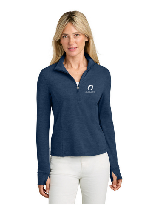 TravisMathew Women’s Onward 1/2-Zip (E CALIGARI)
