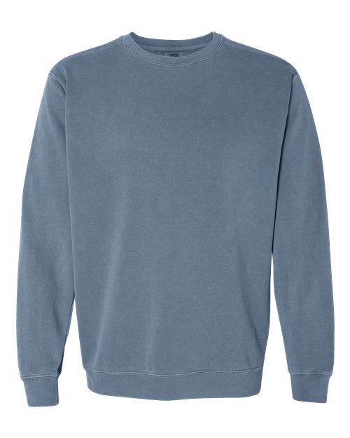 COMFORT COLORS ® Ring Spun Crewneck Sweatshirt. 1 color Front Full Color Back