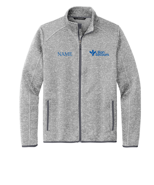 Sweater Knit Jacket-Men's