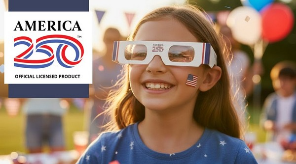 AMERICA 250™ 3D Fireworks Glasses, Custom