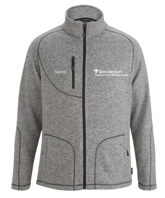 Sweater Knit Jacket-Men's