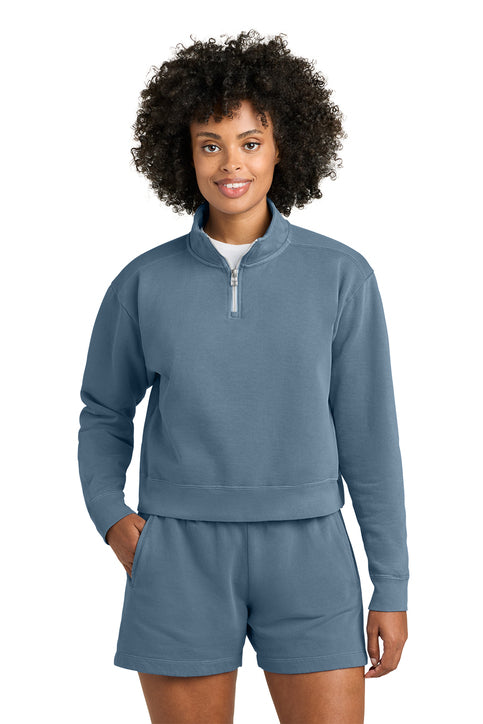 Comfort Colors® Women’s Mid-Length 1/4-Zip Sweatshirt