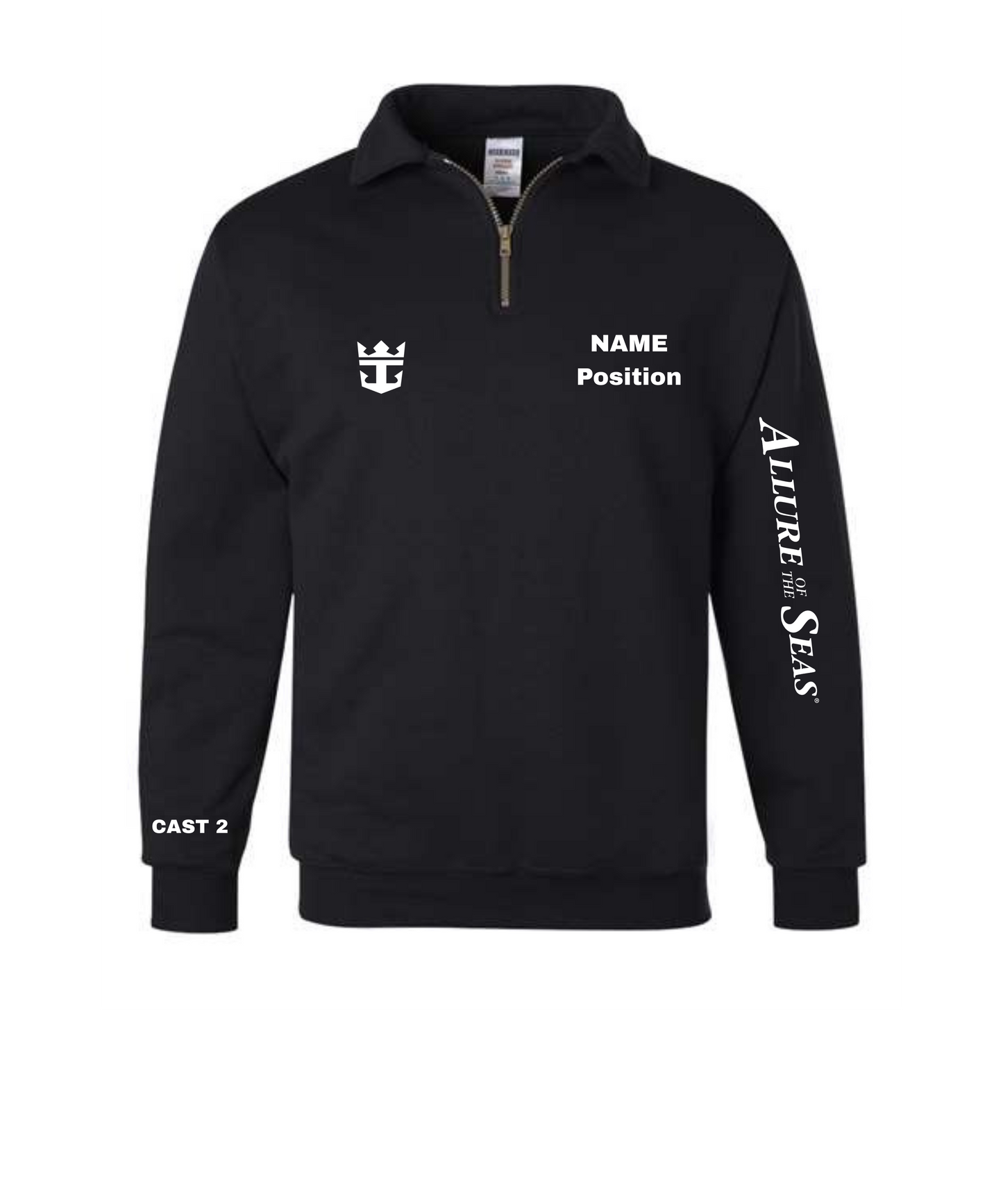 AQUA 80 Too Fleece Quarter Zip Gildan - Softstyle® Midweight 1/4 Zip Sweatshirt - SF008