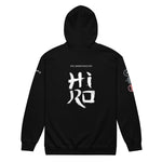 HIRO Unisex Heavy Blend Zip Hoodie Sweatshirt