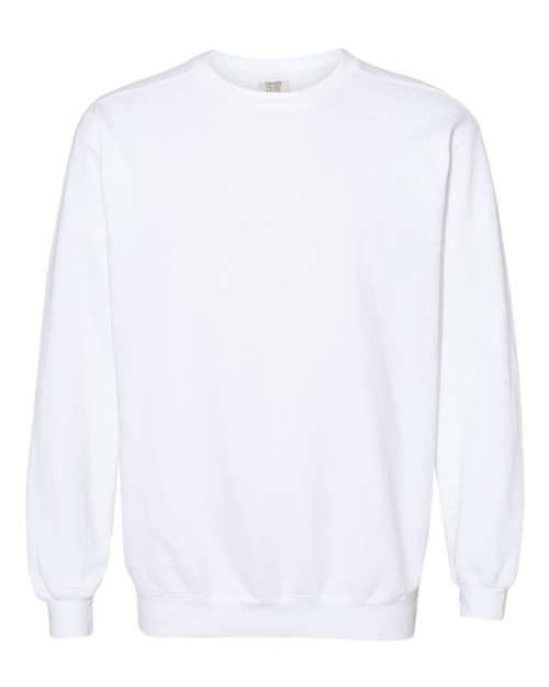 COMFORT COLORS ® Ring Spun Crewneck Sweatshirt. 1 color Front Full Color Back